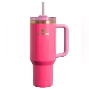 New Stanley Quencher H2.0 FlowState Tumbler Limited Pink Parade 40oz 1.18L